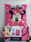 Disney Minnie Mouse Character Pillow(16inx16in) And Oversized Throw(59inx78in) 