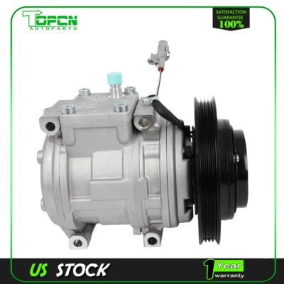 Compresor de aire acondicionado con embrague para Toyota Corolla 1,8 L para Geo Prizm 1,6 L Foto 1 de 4