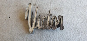 Genuine Original Vauxhall Victor Chrome Boot Badge Emblem - Picture 1 of 7