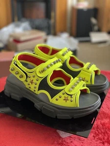 gucci reflex stretch sandal men 8 - Picture 1 of 9