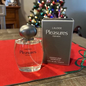 NEW Estée Lauder Pleasures For Men Cologne 3.4oz - Picture 1 of 3
