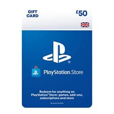 Sony Playstation PSN Plus Store £50 Credit UK 🇬🇧 Post Only ✉️Free Delivery 🚚 