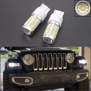 2x 6000K Blanco LED Bombilla de luz diurna para Jeep Wrangler JL 2018-2023 DRL - Imagen 1 de 13