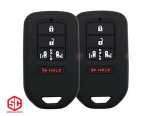 2x New KeyFob Remote Silicone Cover Fit / For Select Honda Vehicles - Picture 1 of 2