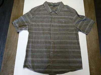 Horny Toad Short Sleeve Button Up Shirt - Gray Sz XXL (2XL) EUC Gray Pocket - Image 1 of 4
