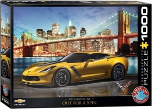 Chevrolet Corvette ZO6 1000pc Puzle Rompecabezas Por Eurographics 489mm x 677mm - Picture 1 of 2