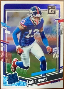 2023 Donruss Optic #279 Jalin Hyatt Rated Rookie New York Giants π FreeShip π - Picture 1 of 2