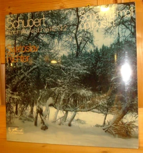 Schubert Piano Sonata D.958 SVIATOSLAV RICHTER Original Eurodisc Melodiya LP New - Picture 1 of 2