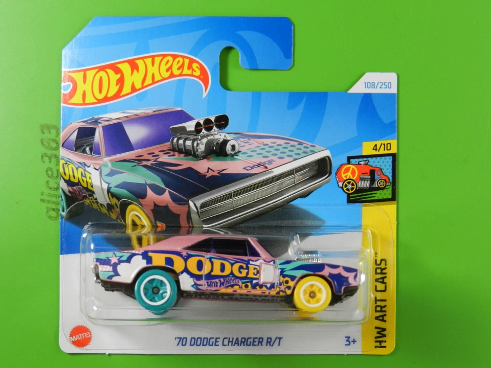 Hot Wheels 2024 - ´ 70 Dodge Caricabatterie R/T - Hw Tipo Auto - 108 - Nuovo IN - Immagine 1 di 1