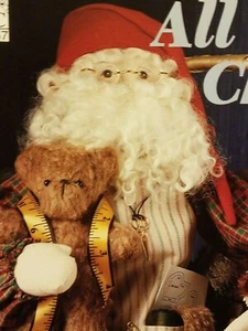 All I Want for Christmas Doll Pattern Booklet 4406 Toy Maker Doll Bear Horse - Picture 1 of 9