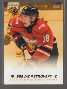 2022/23 Owen Sound Attack - SERVAC PETROVSKY - Bild 1 von 2