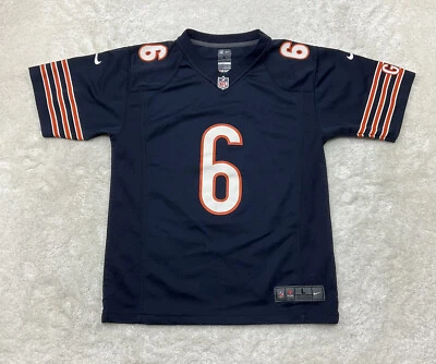 Camiseta deportiva de fútbol americano azul cutler Nike NFL On Field para niños jóvenes talla L Chicago Bears #6 Foto 1 de 4