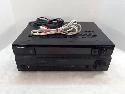 Pioneer SX-218-K Receiver HiFi Stereo 5.1 Channel Home Theater Audio Black Works - Image 1 of 4