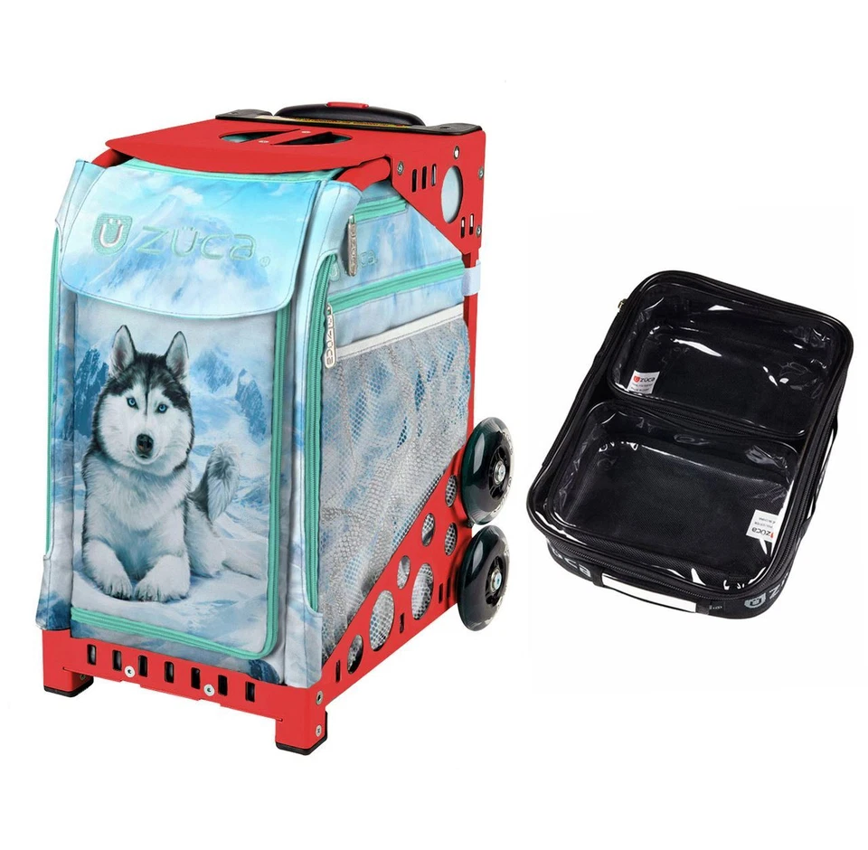 Zuca Sport Bag - Husky (Red Frame) with One Large and Two Mini Utility Pouch - Image 1 of 1