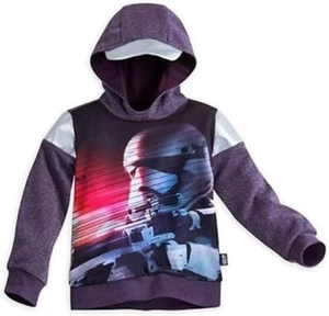 NWT DISNEY STORE STAR WARS STORMTROOPER FLEECE HOODIE JACKET - GIRLS - Picture 1 of 1