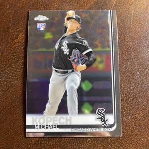 2019 Topps Chrome #17 Michael Kopech Rookie RC Card White Sox - Picture 1 of 2