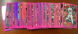 2023 Topps Chrome Pink Refractors RC's & Vets - Complete Your Set