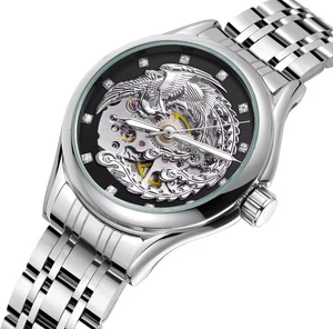 Ladies Womens Automatic Mechanical Wrist Watches Stainless Steel Waterproof Gift - Picture 1 of 5