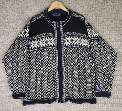 Cárdigan Suéter Nordstrikk Noruega Cremallera Completa 100% Lana Mujer Grande Islandés De Colección Foto 1 de 4