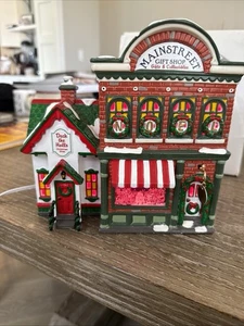 Department 56 Snow Village Mainstreet Gift Shop. Introduced and Retired 1997. - Picture 1 of 12