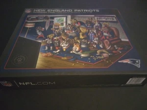NFL New England Patriots Puzzle Purebred Fans DOGS 500 Pieces - Picture 1 of 5