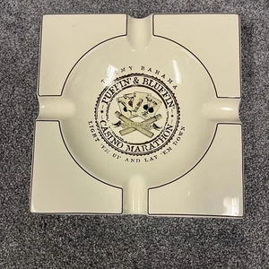 Seltener Tommy Bahama Papageientaucher & Bluffin Zigarren Aschenbecher Keramik 2008 - Bild 1 von 8