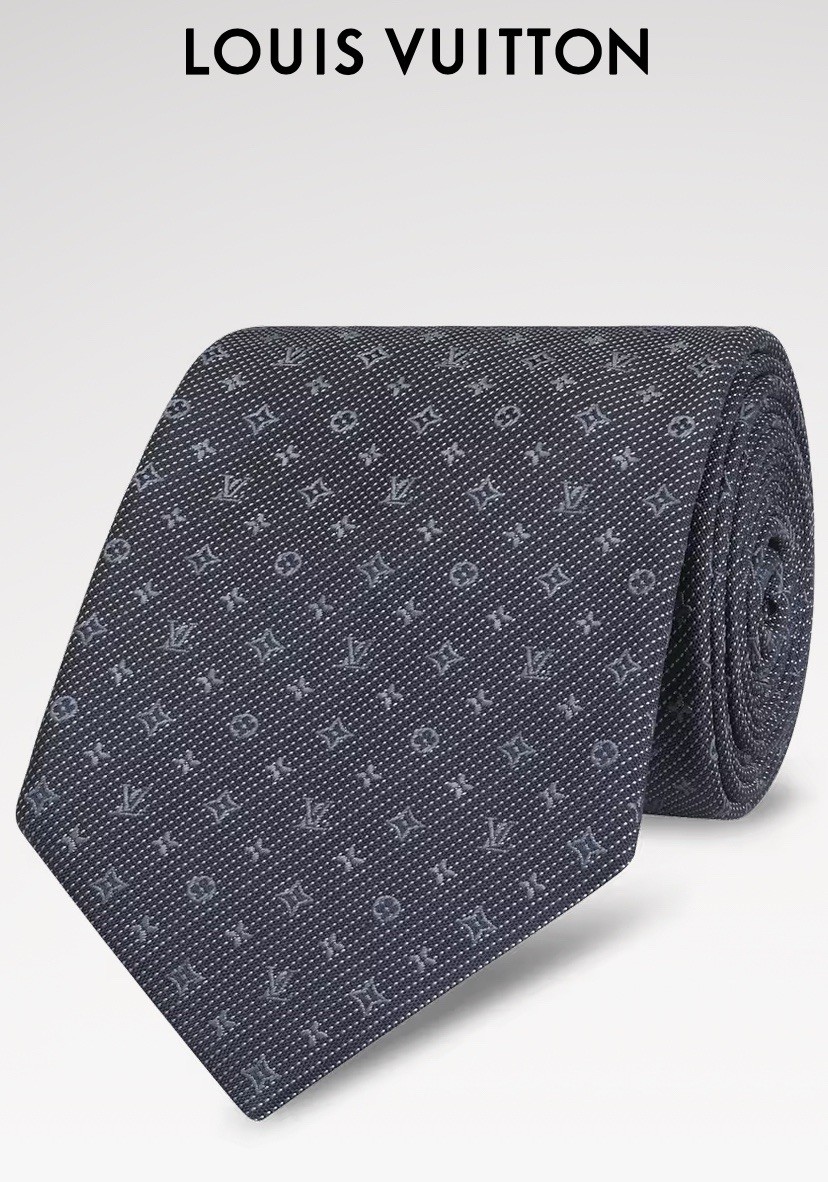 Louis Vuitton Gray Ties for Men for sale | eBay