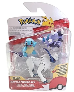 Pokémon Squirtle Absol Skorupi Battle Figur Set 3er Pack Jazwares Neu - Bild 1 von 17