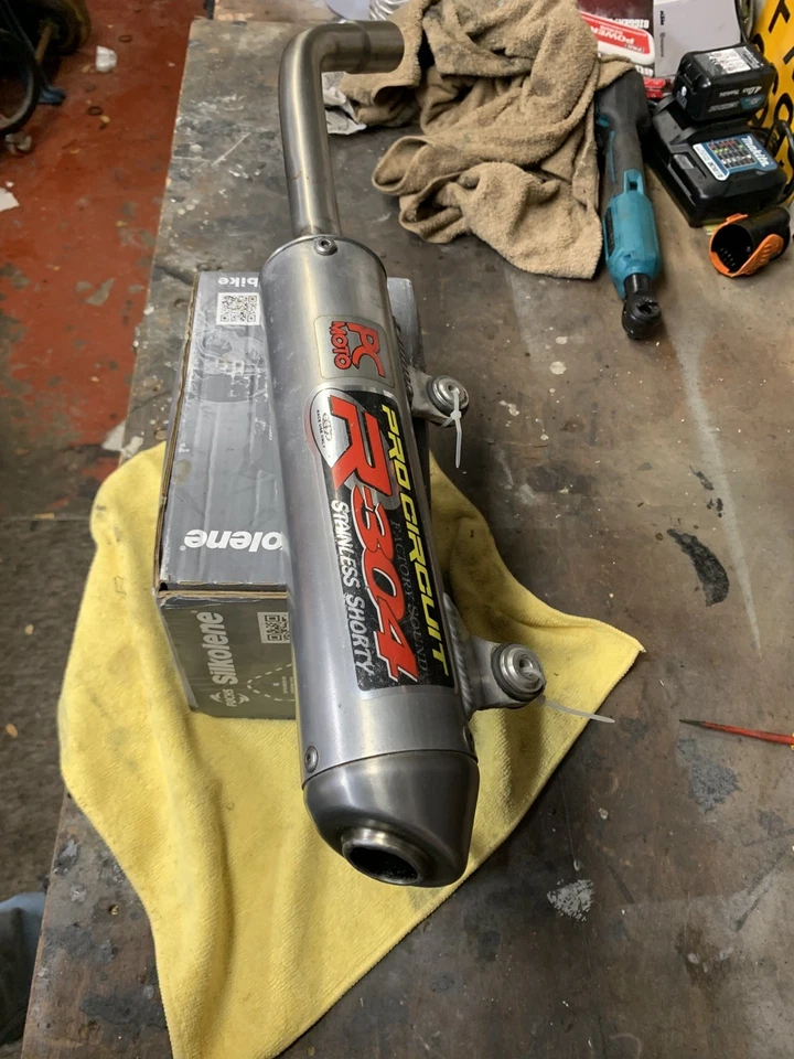 KTM EXC300 Pro Circuit Exhaust R304 Shorty Silencer EXC 300 Fits 2017 to 2019 - Image 1 of 4