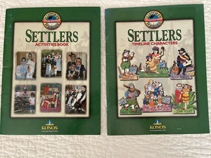 KONOS Timeline Characters & Activities Book - SETTLERS, History's Heroes - Picture 1 of 4