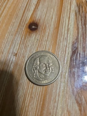 2007 P James Madison - United States One Dollar Coin 1809 - 1817 - Image 1 of 2