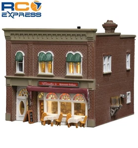 Woodland Scenics N Built-Up Emilio s Italian Restaurant WOOBR4945 - Picture 1 of 3