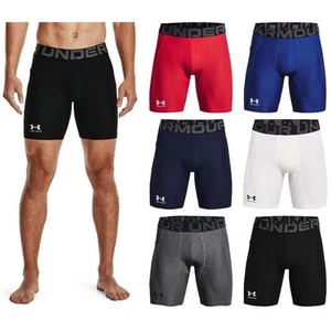 Under Armour 1361596 Men's UA HeatGear® Armour 6" Compression Shorts - Picture 1 of 13