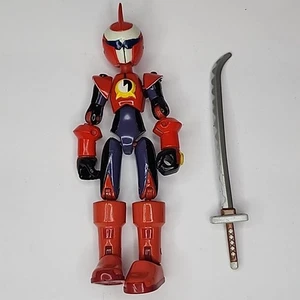 2002 Megaman Rockman EXE Rockin’ 4" Protomon Figure w/ Sword Capcom Bandai - Picture 1 of 5