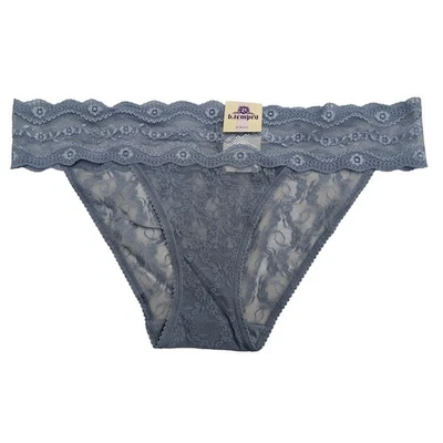 Braguita de bikini b.tempt'd 978182 beso de encaje talla grande azul nueva con etiquetas Foto 1 de 4