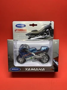Welly 1994 Yamaha Street Bike With Chrome Details 1/18 - Picture 1 of 4