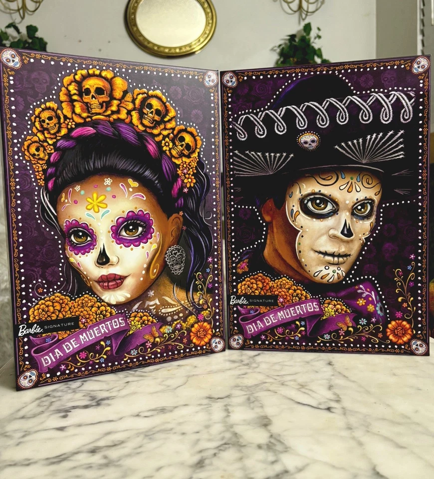 Barbie y Ken Día de los Muertos Mattel Día de Muertos 2020-2021 Foto 1 de 4
