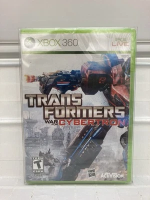 Transformers: War for Cybertron (Xbox 360) ¡Nuevo sellado de fábrica! Versión EE. UU.! Foto 1 de 4