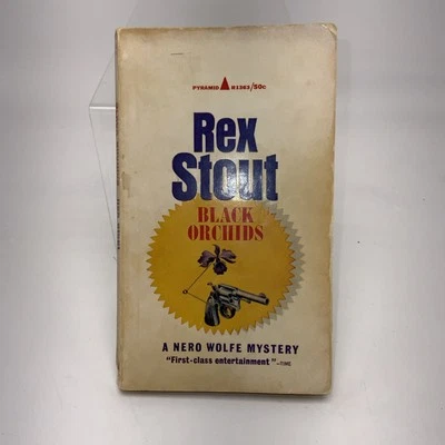 Black Orchids by Rex Stout (1966) Pyramid PB A Nero Wolf Mystery Vintage - Image 1 of 4