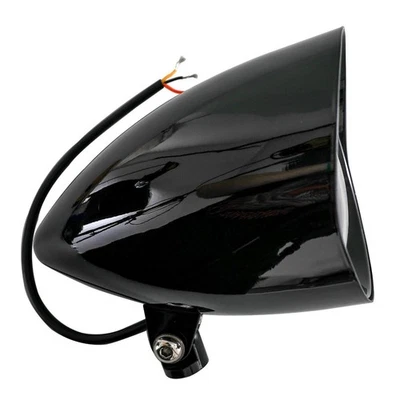 Black 6" LED Bullet Headlight Hi Lo For Harley Davidson Sportster XL 883 1200 - Image 1 of 4