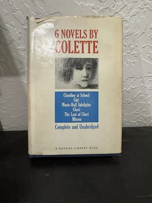 6 Novels by Colette Hardcover 1960s Copy - Image 1 of 3