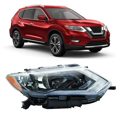 Faro halógeno con LED DRL para Nissan Rogue 2017-2019 pasajero lado derecho Foto 1 de 4