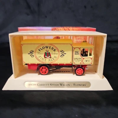 1993 Matchbox Models of YesterYear 1929 Garrett Steam Wagon Flowers Fine Ales - Image 1 of 4