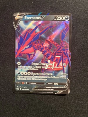 Eternatus V SWSH064 Sword & Shield Promo Cards Holo Pokemon TCG Card - Image 1 of 2