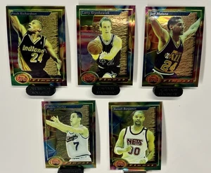 5 Karten 1993-94 Topps Finest Jeff Malone Bobby Hurley Pooh Richardson Mint - Bild 1 von 11