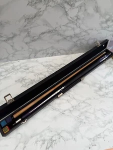 CUE CRAFT Maverick, Decorative Handle 2 Piece Snooker Pool Cue & HARD Case - Picture 1 of 21