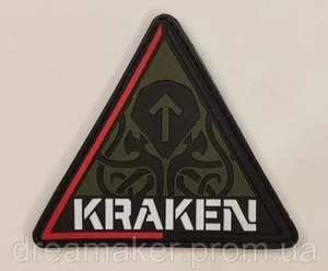 PVC chevron special forces "KRAKEN" (KRAKEN) Rubber chevron special forces - Picture 1 of 1