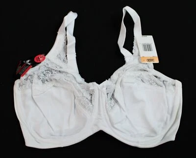 Lilyette by Bali Womens Tailored Minimizer Underwire Bra DM3 White Size 38DD NWT - Image 1 of 4