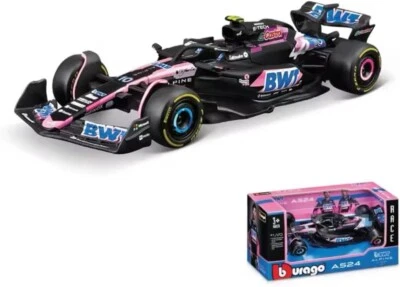Bburago 1:43 F1 2024 BWT Alpine Bahrain A524 #10 Pierre Gasly Model Car IN BOX