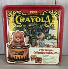 1992 Crayola Collectible Holiday Tin Bear Ornament Box 64 Crayons Sealed New